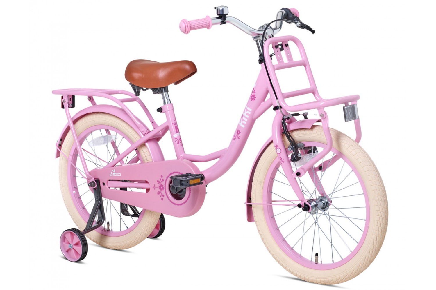 Nogan Kiki Kinderfahrrad 18 Zoll Mädchen Rosa