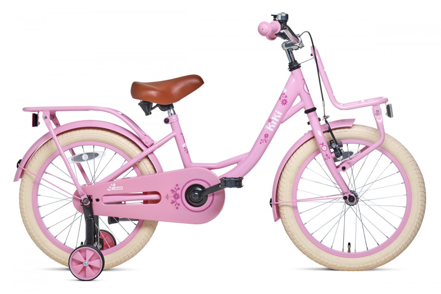 Nogan Kiki Kinderfahrrad 18 Zoll Mädchen Rosa