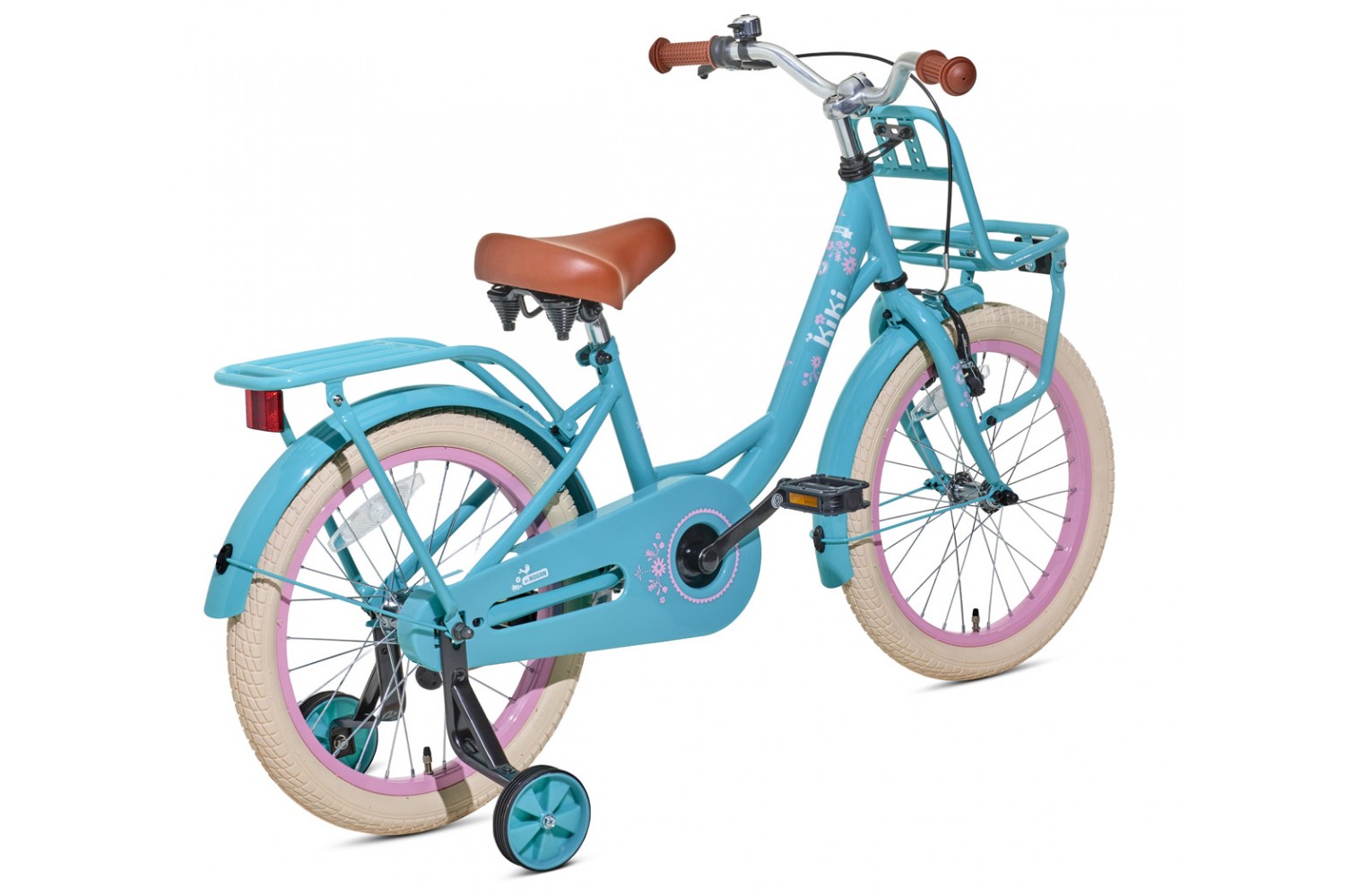 Nogan Kiki Kinderfahrrad 18 Zoll Mädchen Türkis