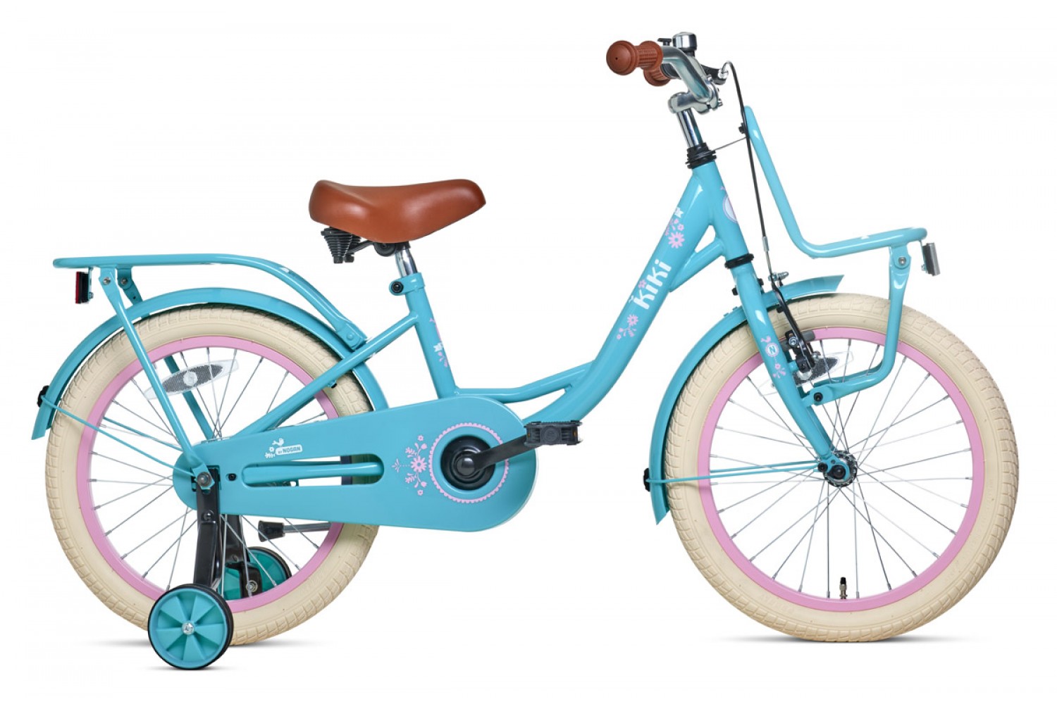 Nogan Kiki Kinderfahrrad 18 Zoll Mädchen Türkis