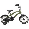 Nogan Rumble Kinderfahrrad 12 Zoll Jungen Armeegrün