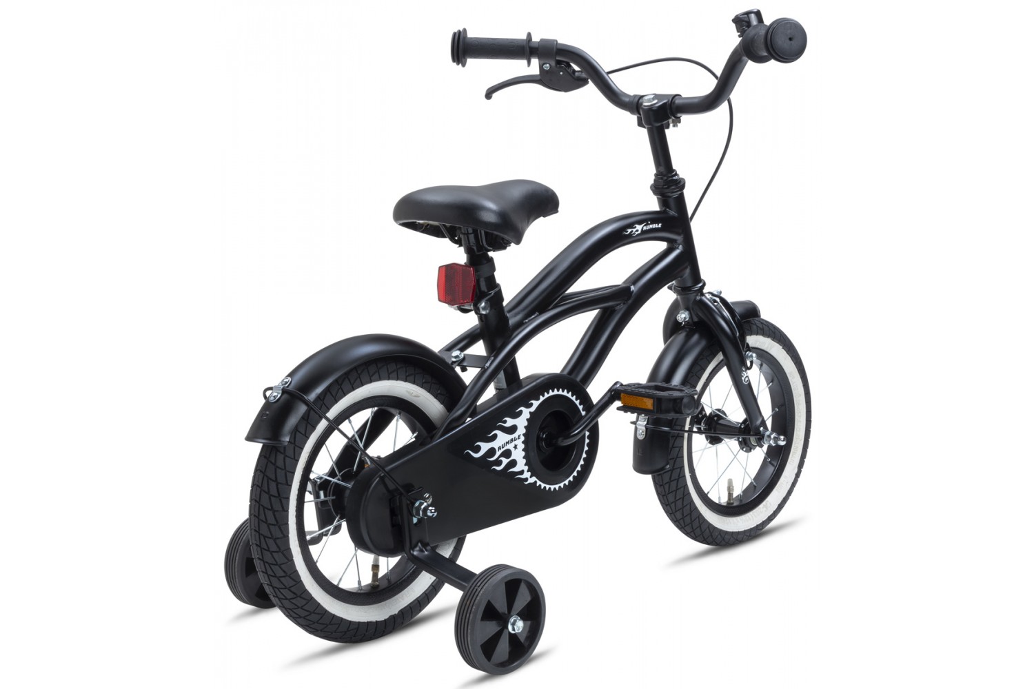 Nogan Rumble Kinderfahrrad 12 Zoll Jungen Schwarz