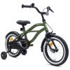 Nogan Rumble Kinderfahrrad 14 Zoll Jungen Armeegrün