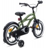 Nogan Rumble Kinderfahrrad 14 Zoll Jungen Armeegrün