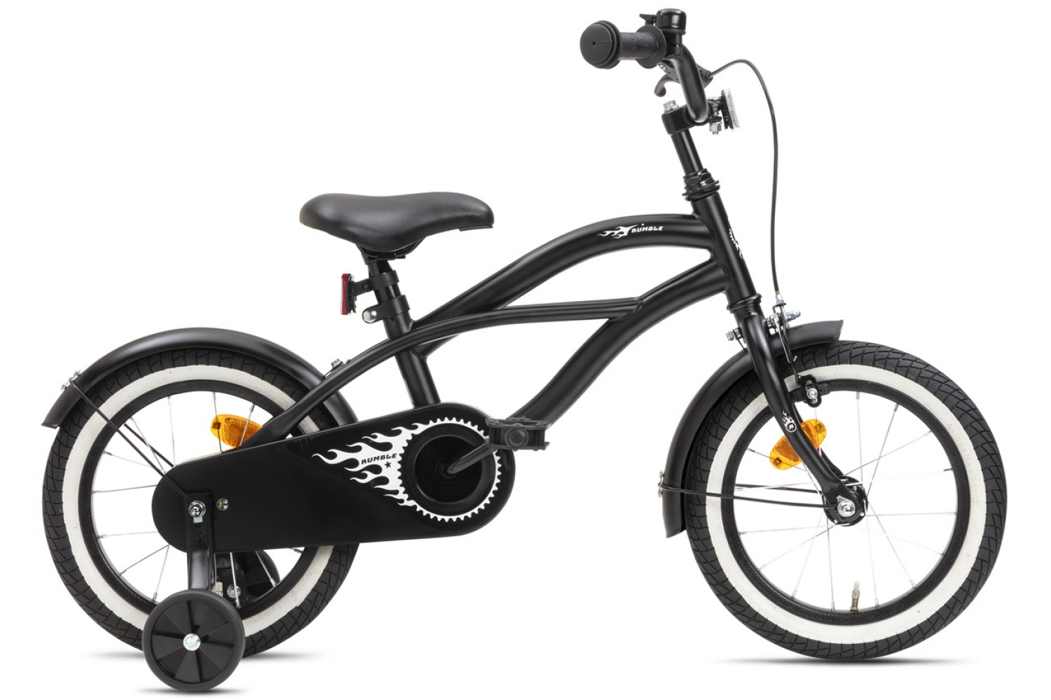 Nogan Rumble Kinderfahrrad 14 Zoll Jungen Schwarz