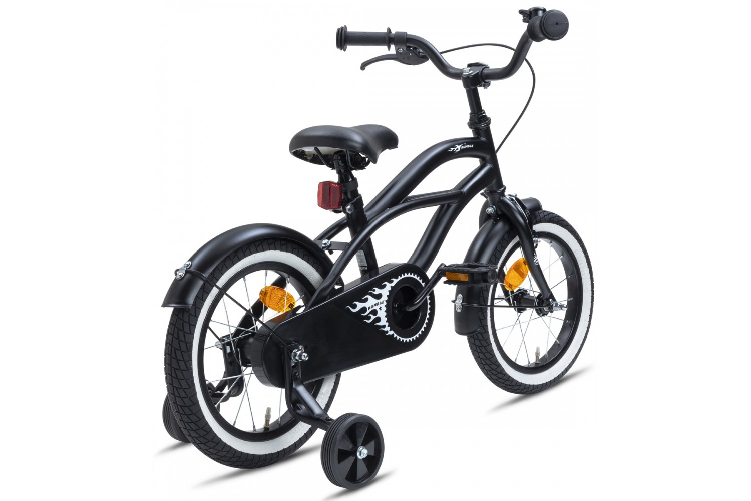 Nogan Rumble Kinderfahrrad 14 Zoll Jungen Schwarz