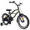 Nogan Rumble Kinderfahrrad 16 Zoll Jungen Armeegrün