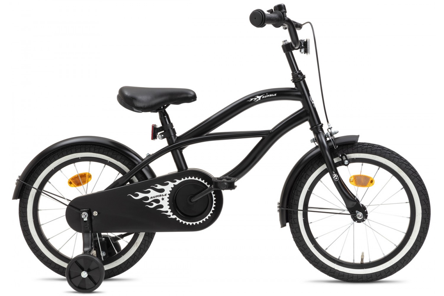 Nogan Rumble Kinderfahrrad 16 Zoll Jungen Schwarz