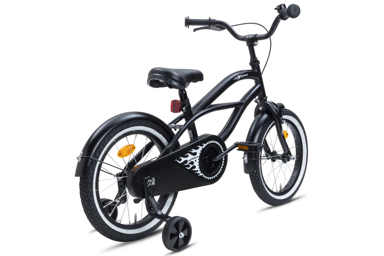 Nogan Rumble Kinderfahrrad 16 Zoll Jungen Schwarz