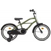 Nogan Rumble Kinderfahrrad 18 Zoll Jungen Armeegrün