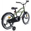 Nogan Rumble Kinderfahrrad 18 Zoll Jungen Armeegrün