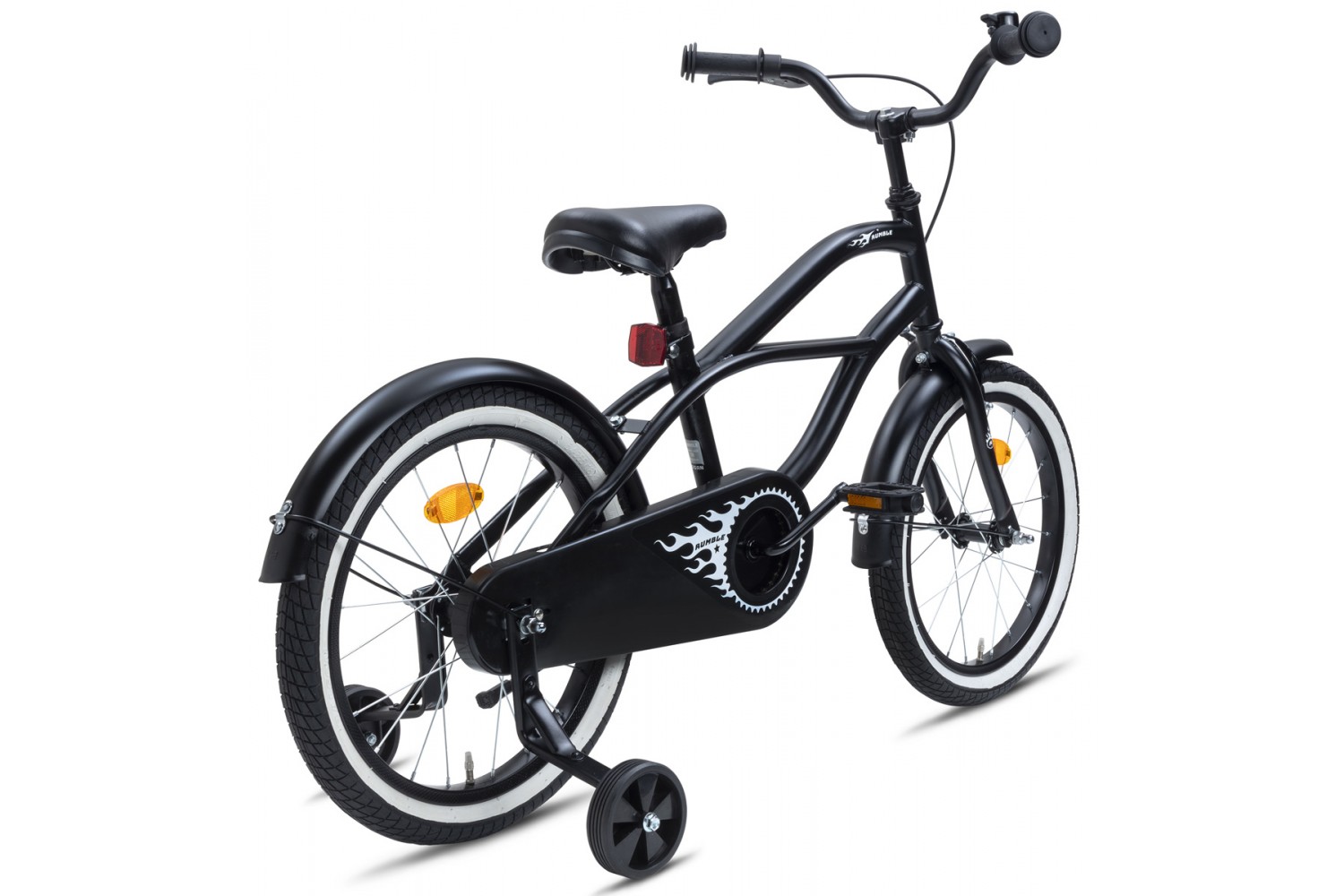 Nogan Rumble Kinderfahrrad 18 Zoll Jungen Schwarz