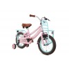 Supersuper Lola Kinderfahrrad 14 Zoll Mädchen Rosa-Türkis