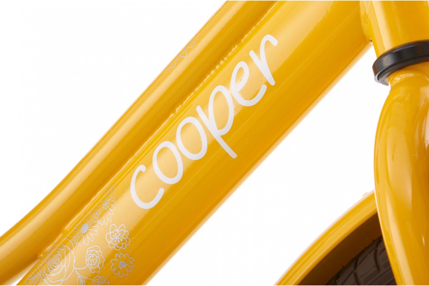 Popal Cooper Bamboo Kinderfahrrad 20 Zoll Mädchen Gelb