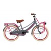 Supersuper Lola Kinderfahrrad 20 Zoll Mädchen Grau-Rosa