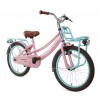 Supersuper Lola Kinderfahrrad 20 Zoll Mädchen Rosa-Türkis