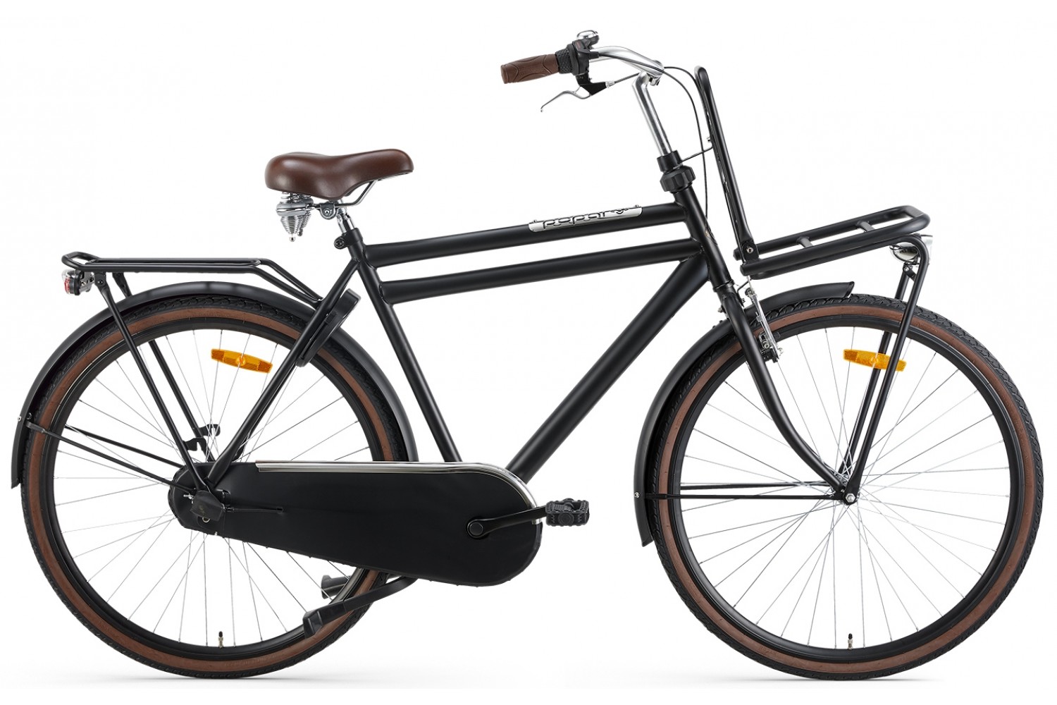 Popal Daily Dutch Basic Transport Fahrrad 28 Zoll 57cm Männer Matt Schwarz Popal Daily Dutch Basic Hollandrad 28 Zoll Herren 57cm Matt Schwarz