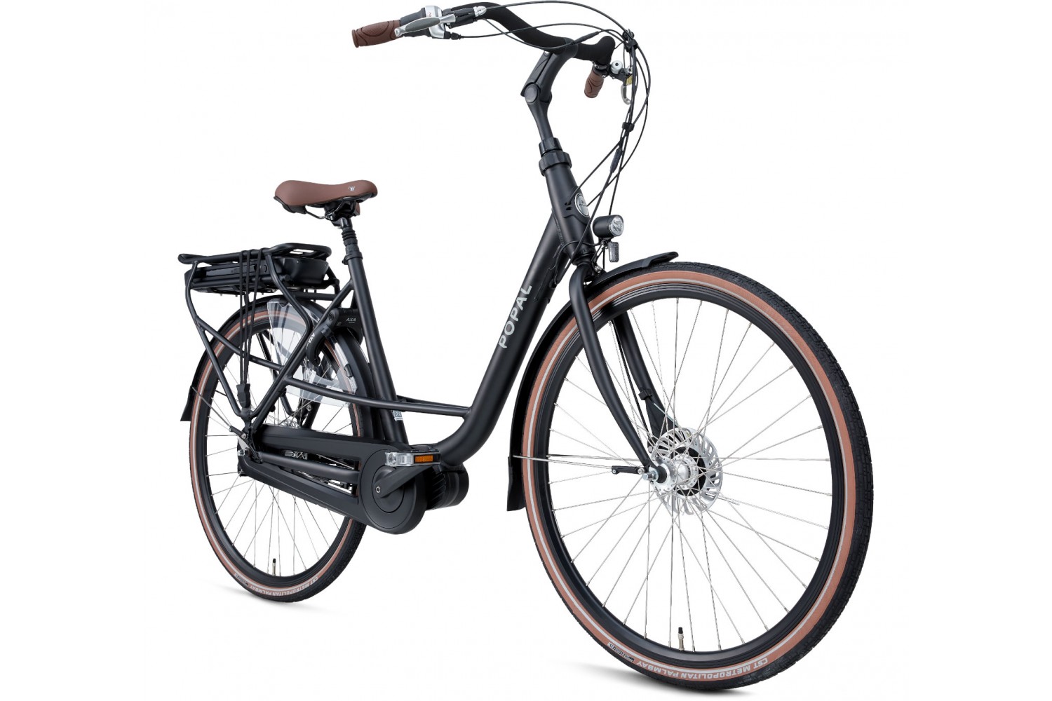 Popal Maeve MM Elektro-Mutterrad 47cm Schwarz Popal Maeve MM Elektro-Mutterrad 47cm Schwarz