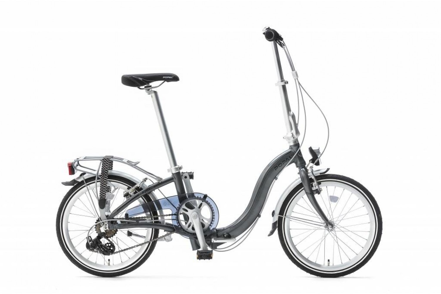 Popal Subway F201 Faltrad 20-Zoll Grau Popal Subway F201 Faltrad 20 Zoll Grau