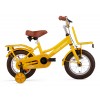 SuperSuper Cooper Bamboo Kinderfahrrad 12 Zoll Mädchen Gelb