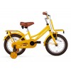 SuperSuper Cooper Bamboo Kinderfahrrad 14 Zoll Mädchen Gelb