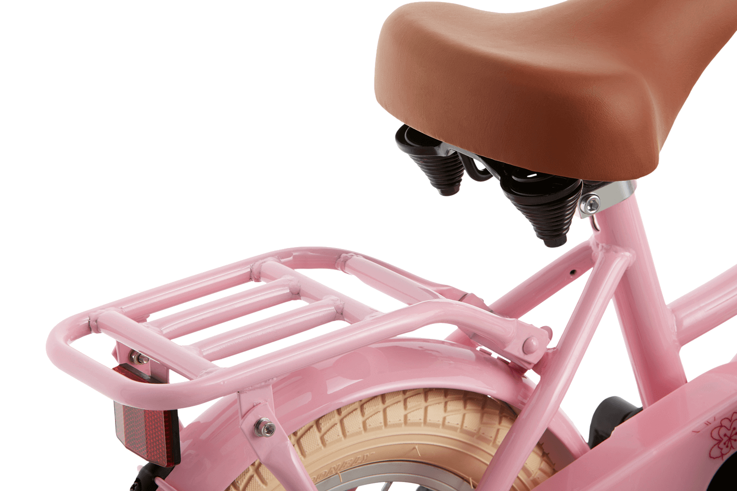 Supersuper Cooper Kinderfahrrad 12 Zoll Mädchen Rosa