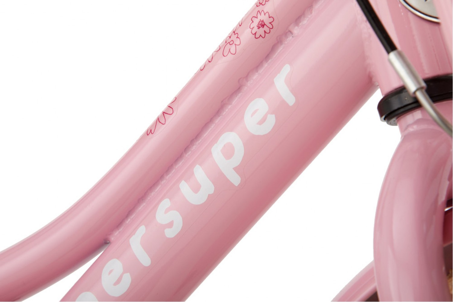 Supersuper Cooper Kinderfahrrad 14 Zoll Mädchen Rosa