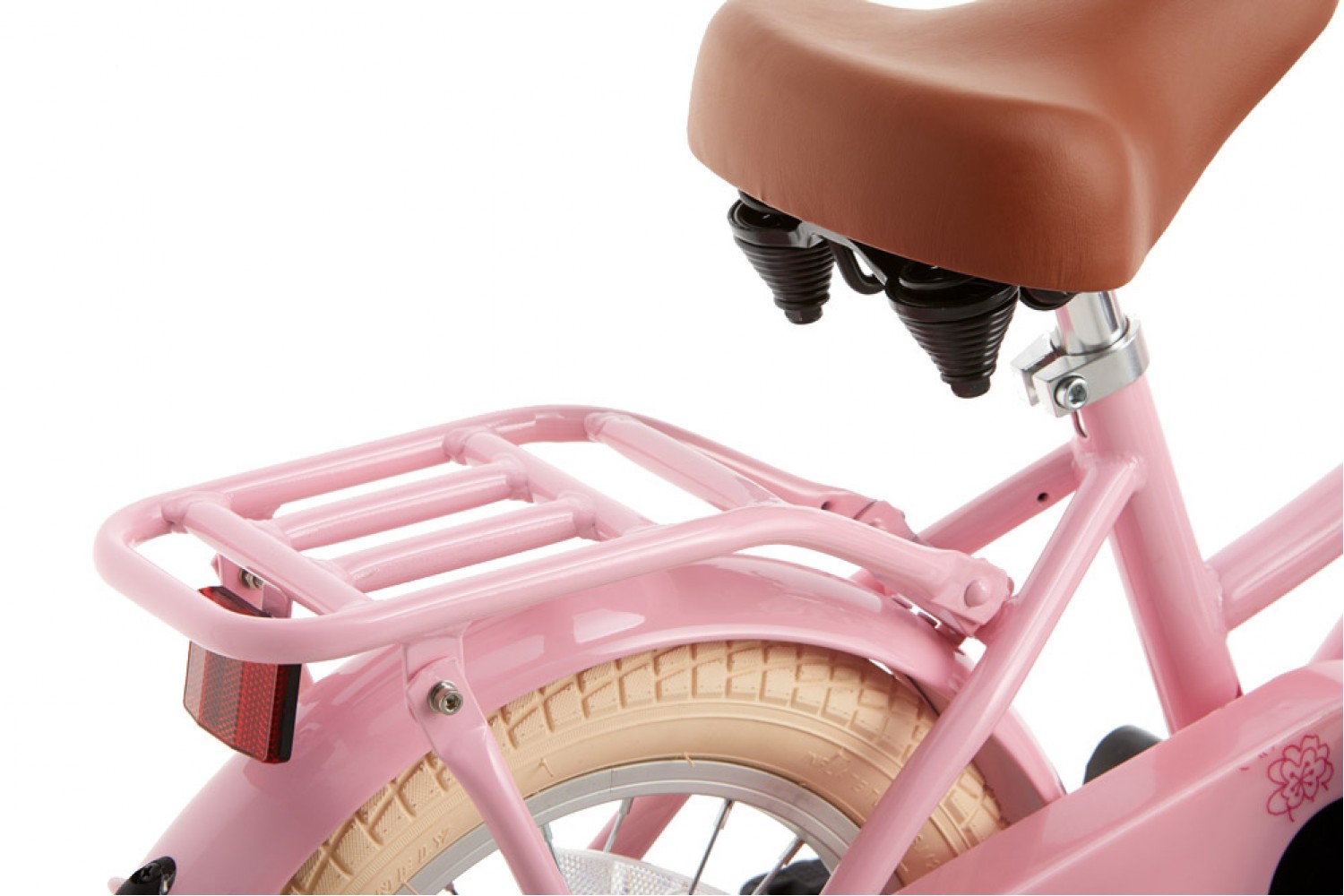 Supersuper Cooper Kinderfahrrad 14 Zoll Mädchen Rosa