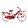 Supersuper Cooper Kinderfahrrad 18 Zoll Mädchen Rot