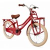 Supersuper Cooper Kinderfahrrad 18 Zoll Mädchen Rot