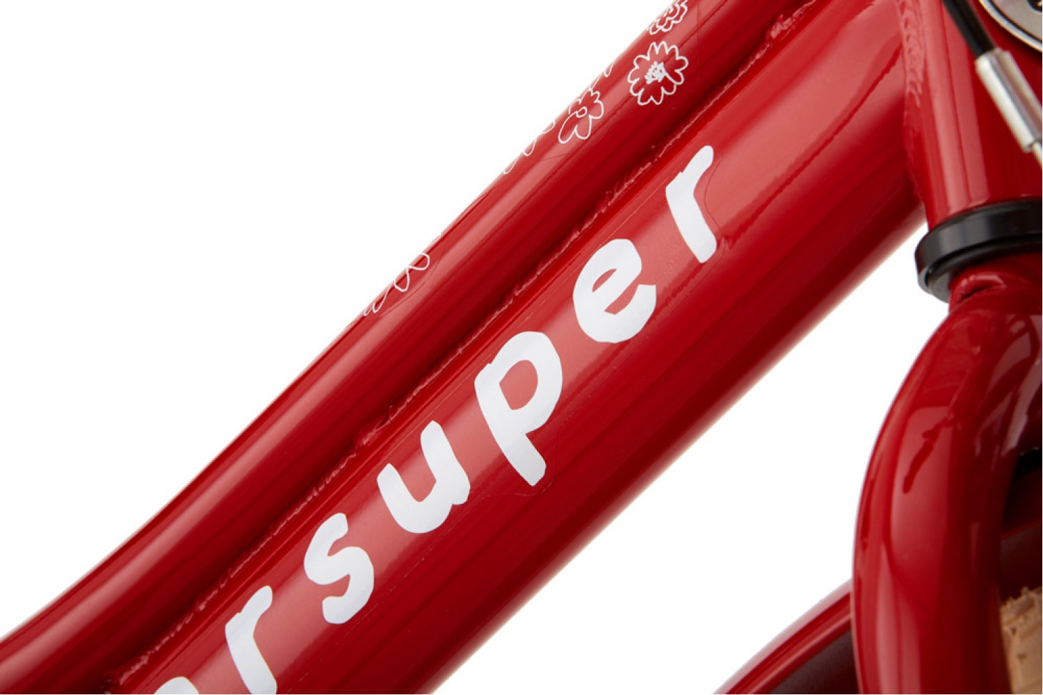 Supersuper Cooper Kinderfahrrad 20 Zoll Mädchen Rot