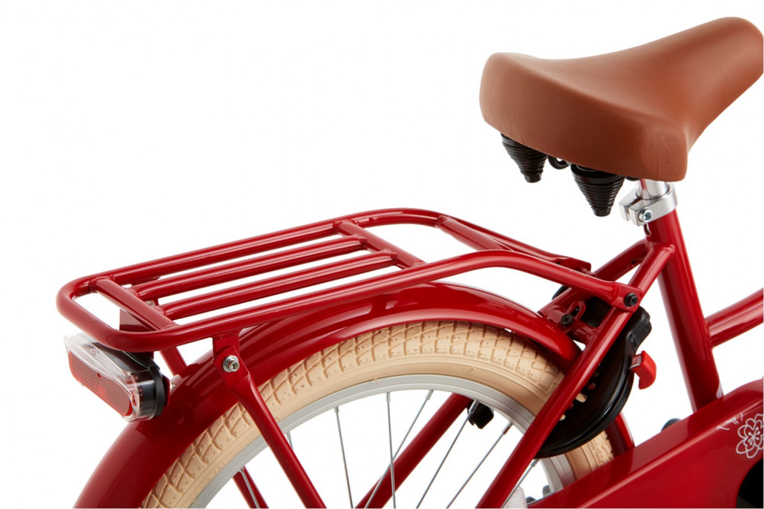 Supersuper Cooper Kinderfahrrad 20 Zoll Mädchen Rot