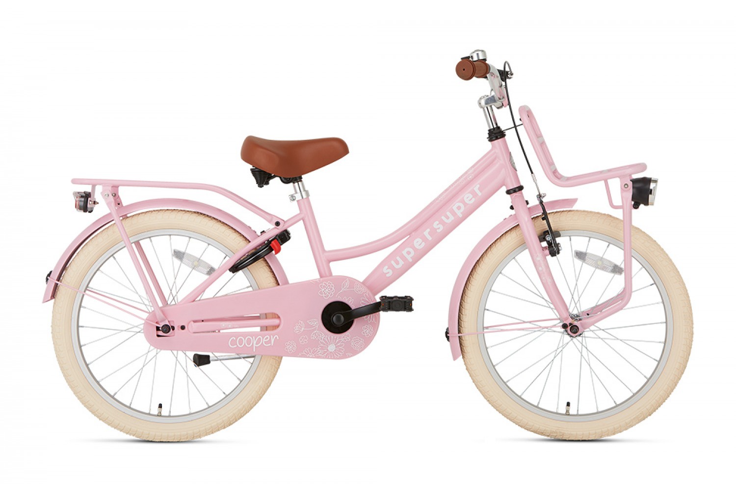 Supersuper Cooper Kinderfahrrad 20 Zoll Mädchen Rosa