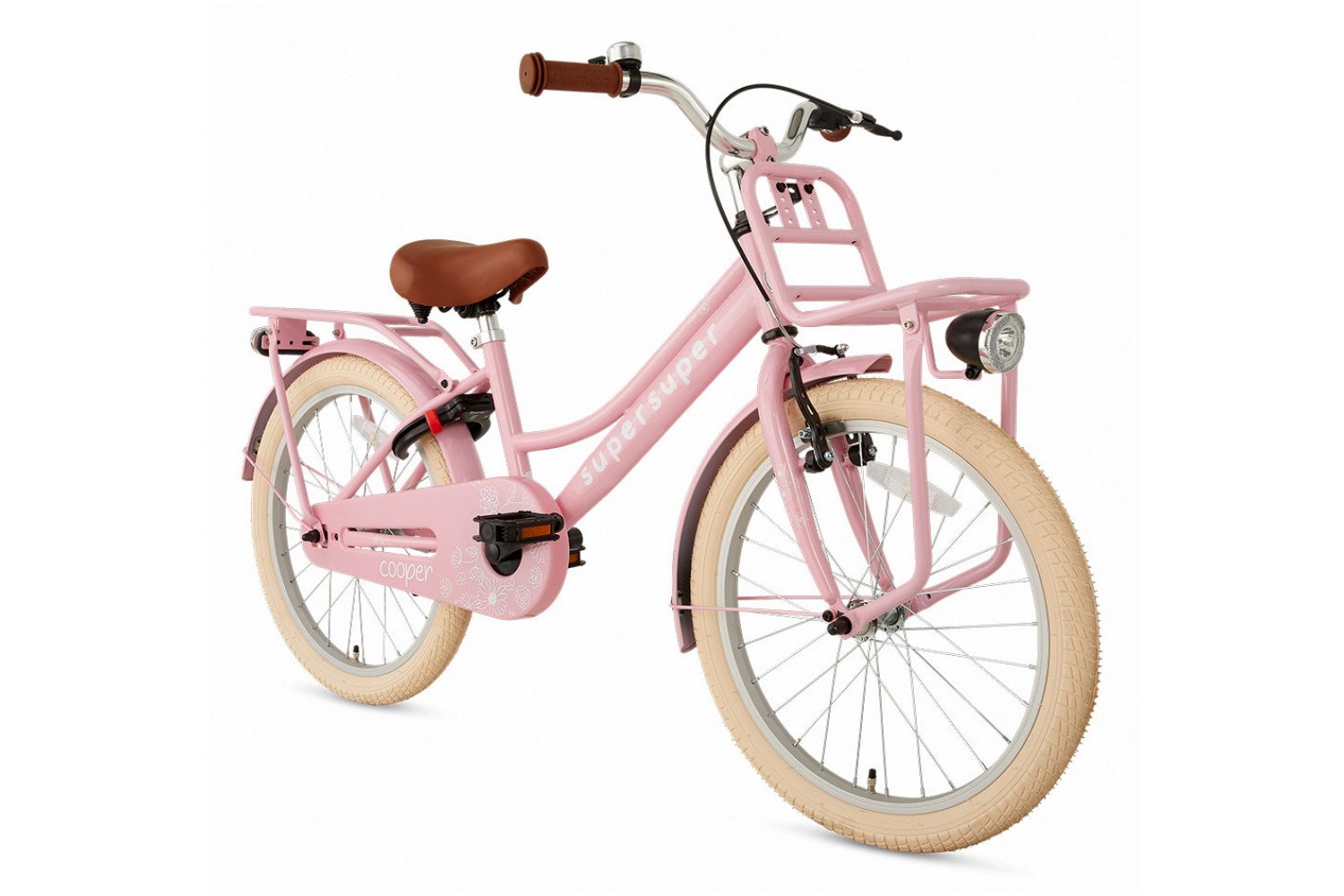 Supersuper Cooper Kinderfahrrad 20 Zoll Mädchen Rosa