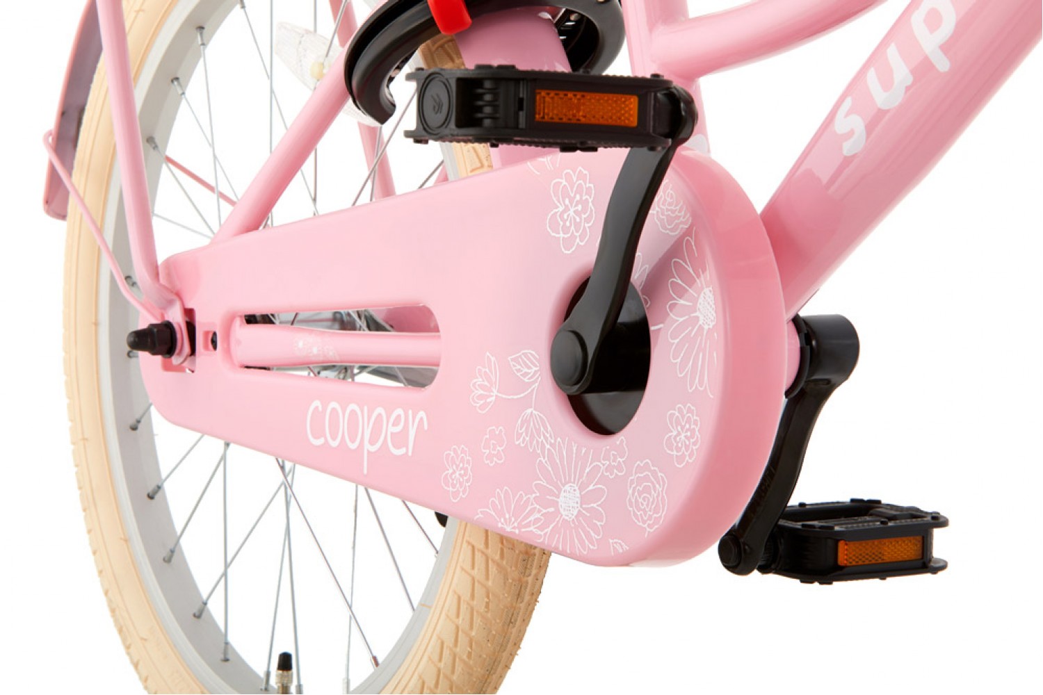 Supersuper Cooper Kinderfahrrad 20 Zoll Mädchen Rosa