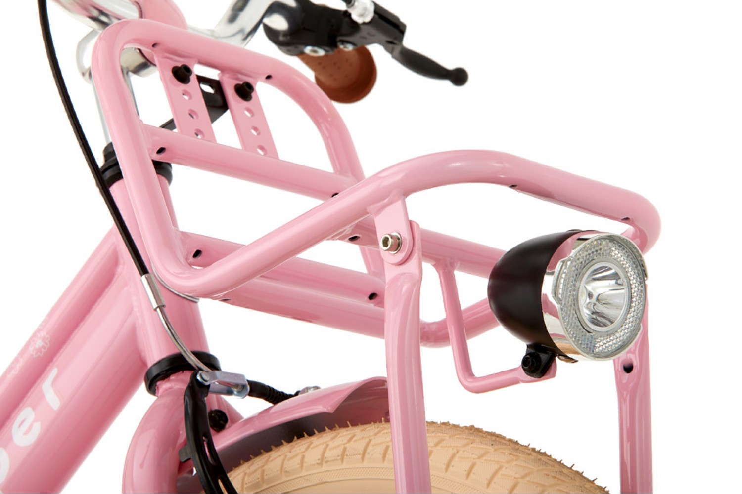 Supersuper Cooper Kinderfahrrad 20 Zoll Mädchen Rosa