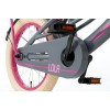 Supersuper Lola Kinderfahrrad 16 Zoll Mädchen Grau-Rosa