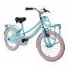 Supersuper Lola Kinderfahrrad 18 Zoll Mädchen Mint-Rosa