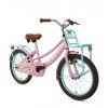 Supersuper Lola Kinderfahrrad 18 Zoll Mädchen Rosa-Türkis