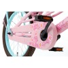 Supersuper Lola Kinderfahrrad 18 Zoll Mädchen Rosa-Türkis