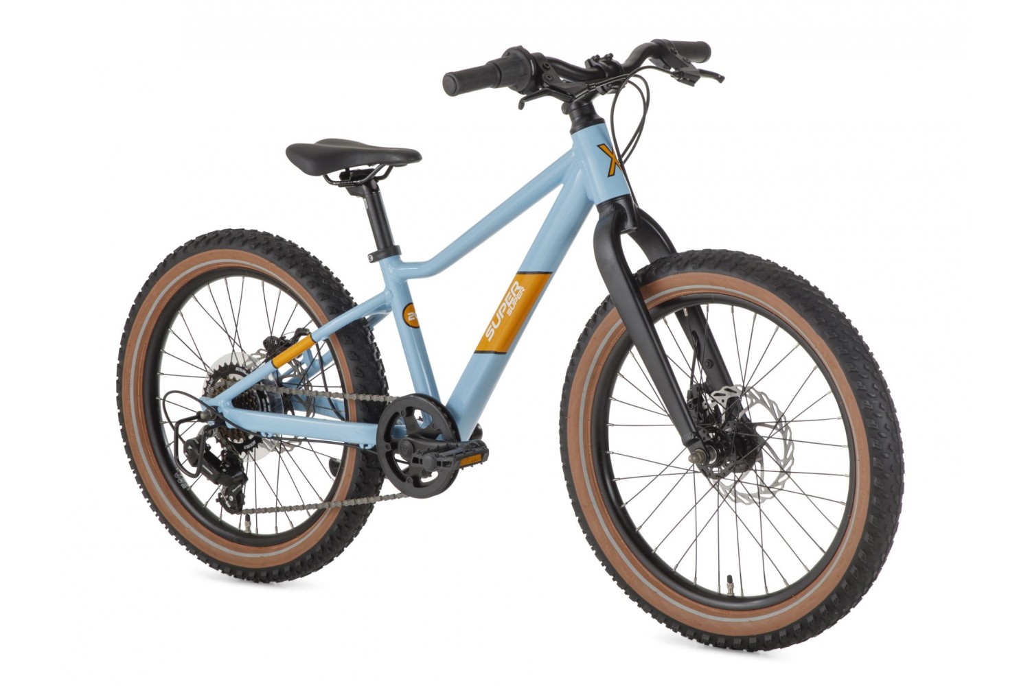 SuperSuper Xplore Kinder-Mountainbike 20 Zoll Blau