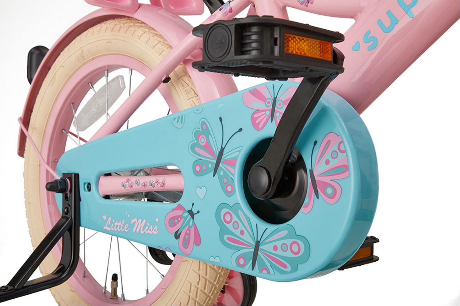 Supersuper Little Miss Kinderfahrrad 16 Zoll Mädchen Rosa