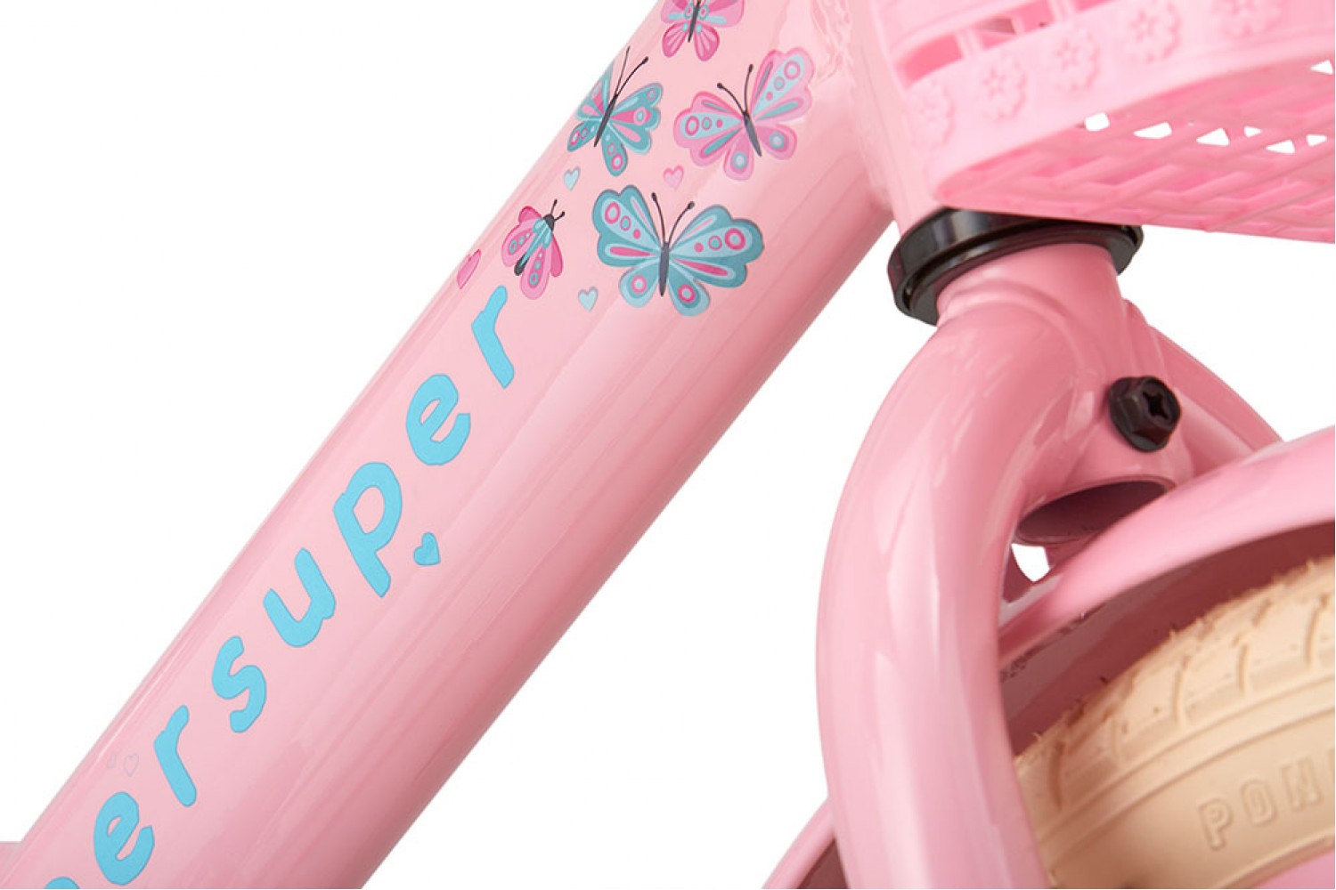 Supersuper Little Miss Kinderfahrrad 16 Zoll Mädchen Rosa