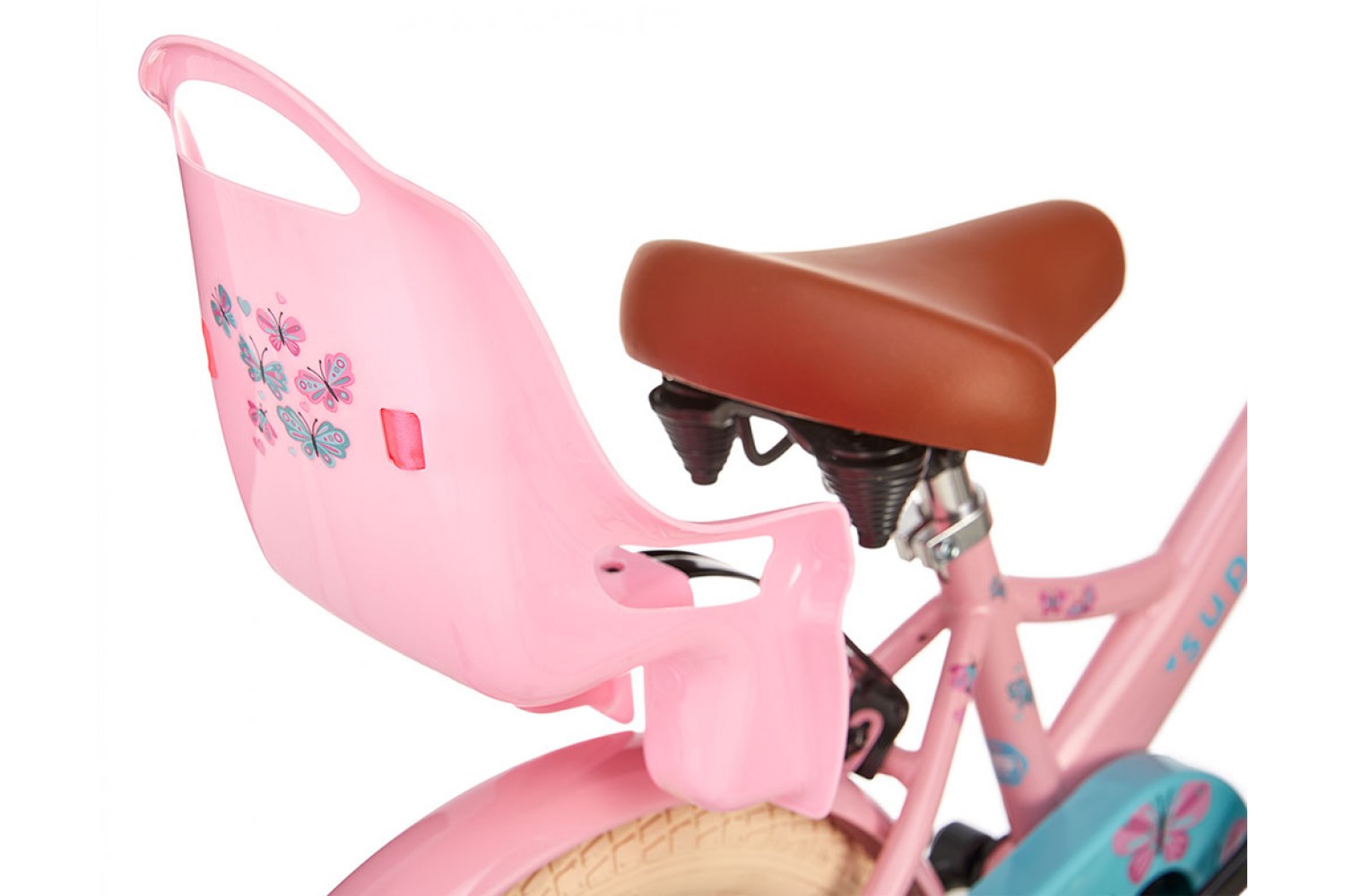 Supersuper Little Miss Kinderfahrrad 16 Zoll Mädchen Rosa