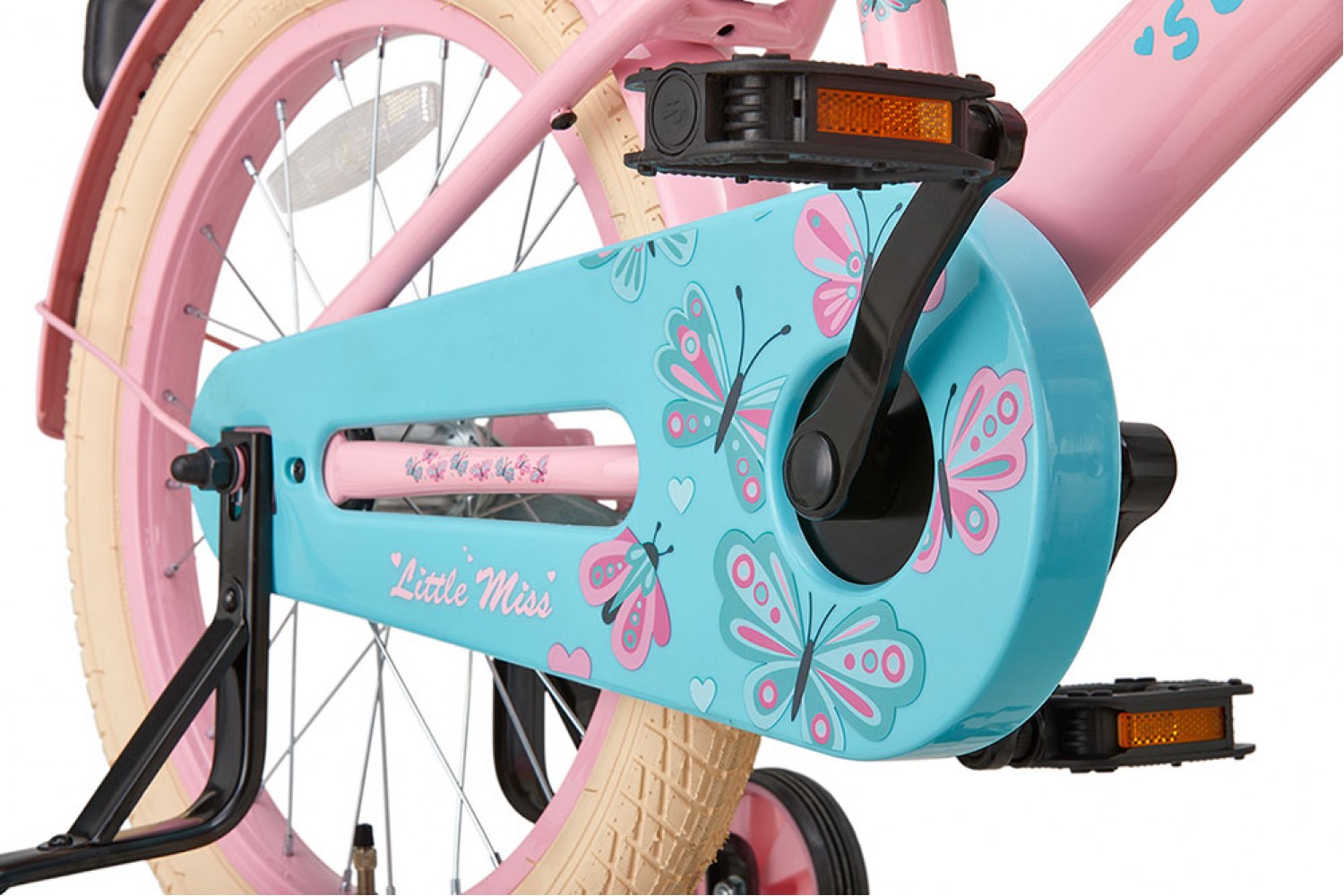 Supersuper Little Miss Kinderfahrrad 18 Zoll Mädchen Rosa