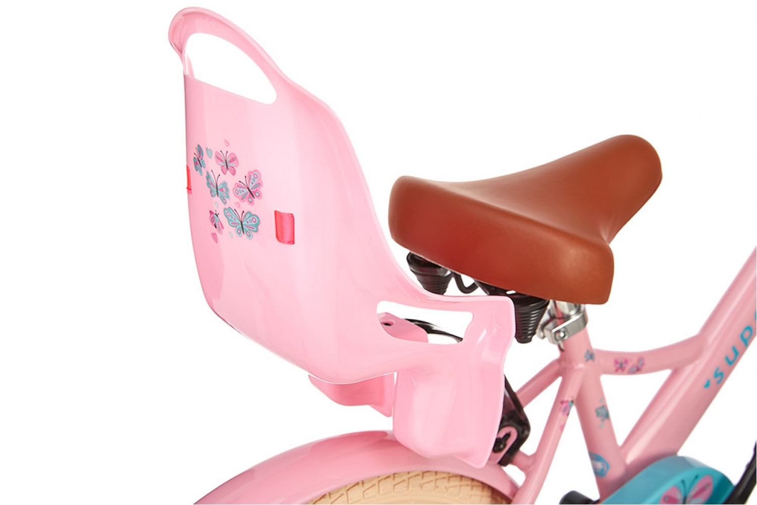 Supersuper Little Miss Kinderfahrrad 18 Zoll Mädchen Rosa