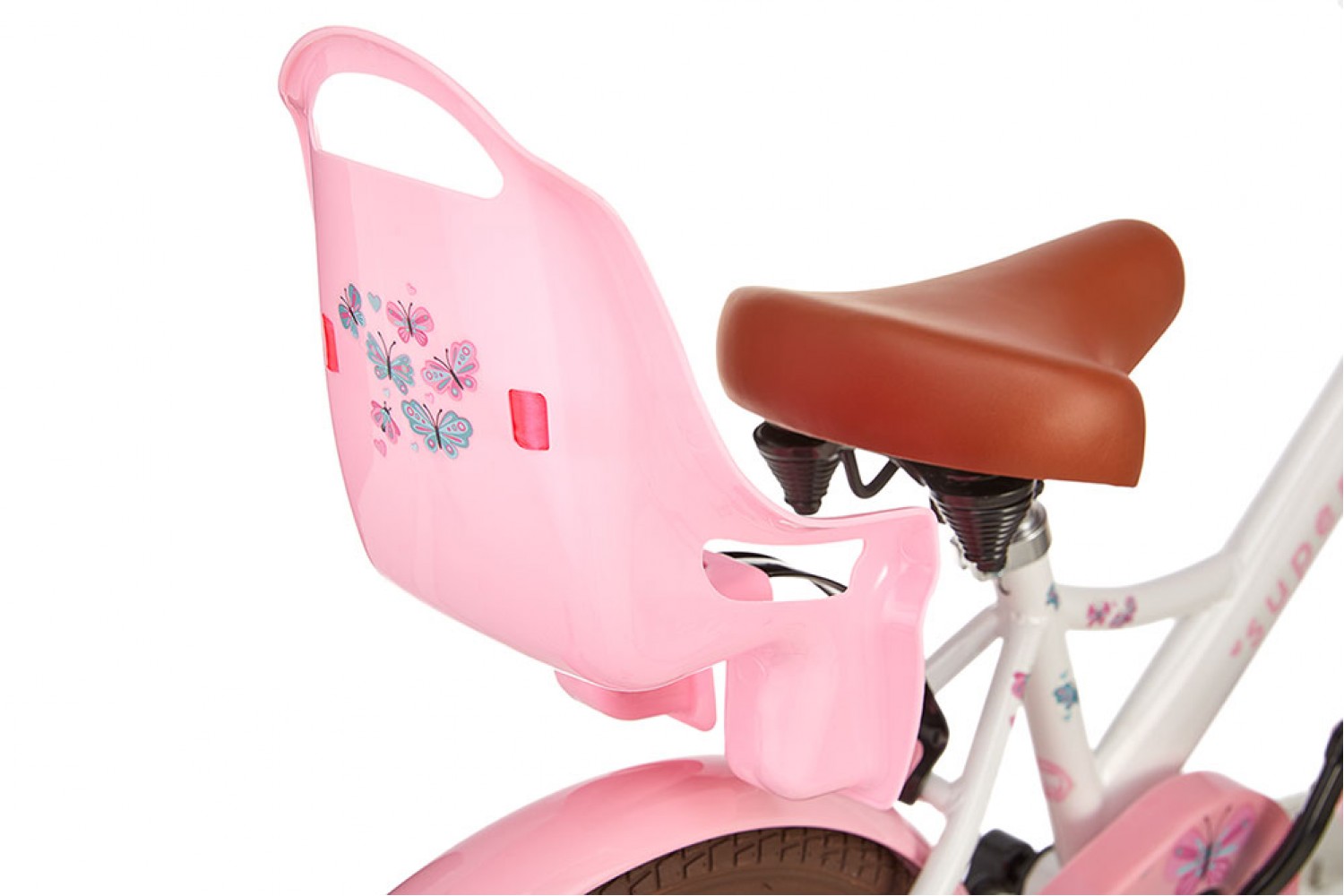 Supersuper Little Miss Kinderfahrrad 18 Zoll Mädchen Weiß