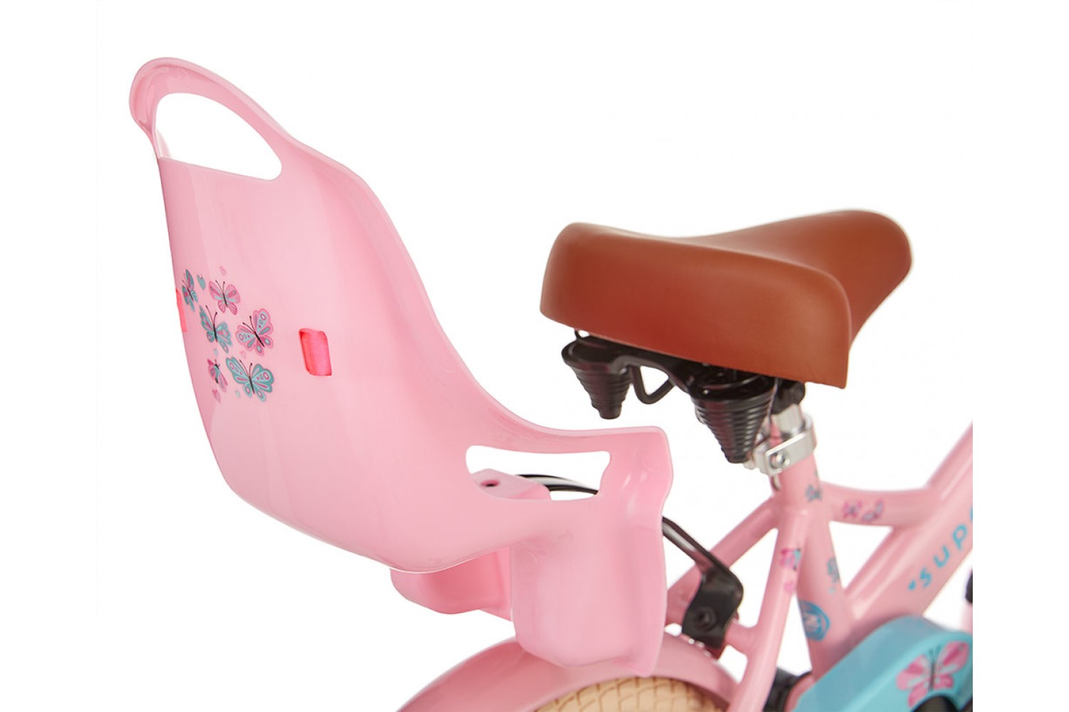 Supersuper Little Miss Kinderfahrrad 12 Zoll Mädchen Rosa