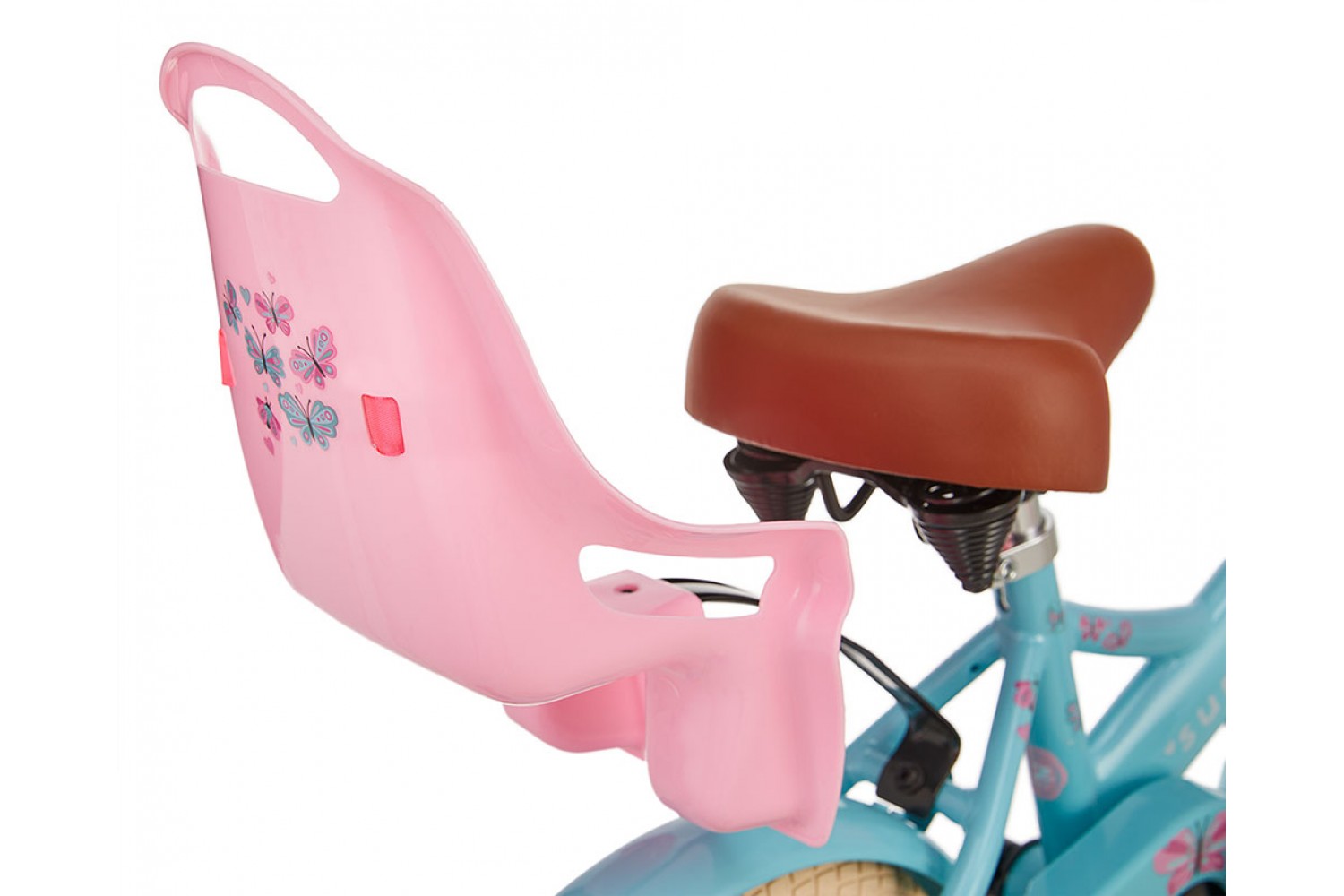 Supersuper Little Miss Kinderfahrrad 12 Zoll Mädchen Türkis