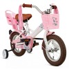 Supersuper Little Miss Kinderfahrrad 12 Zoll Mädchen Weiß